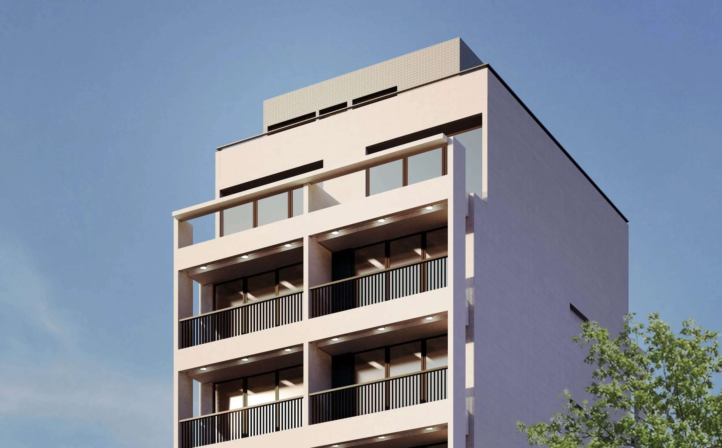Vista exterior del proyecto Edificio BRD, Ciudad de Buenos Aires, Argentina.