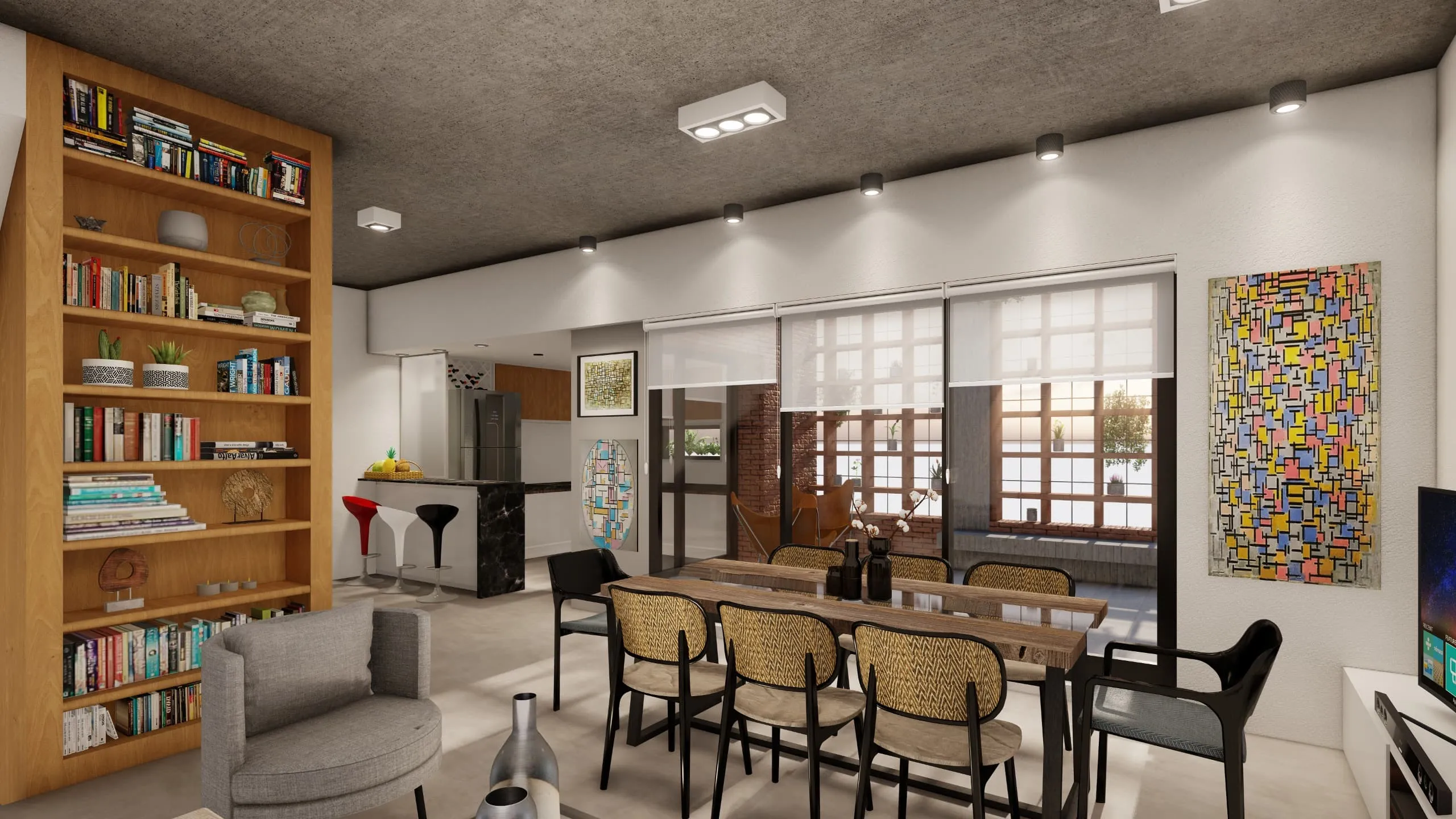 Vista interior 03 - Casa MYJ, Ciudad de Buenos Aires, Argentina.