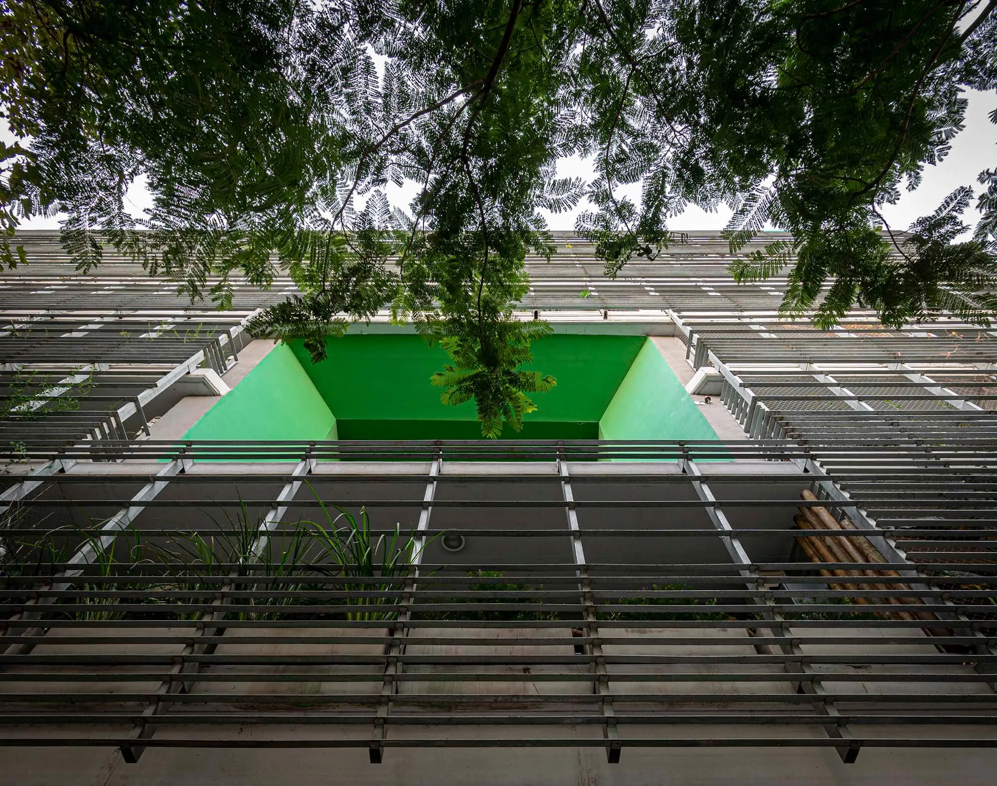 Vista exterior de fachada 04 - Viviendas Villa Olímpica, Ciudad de Buenos Aires, Argentina.