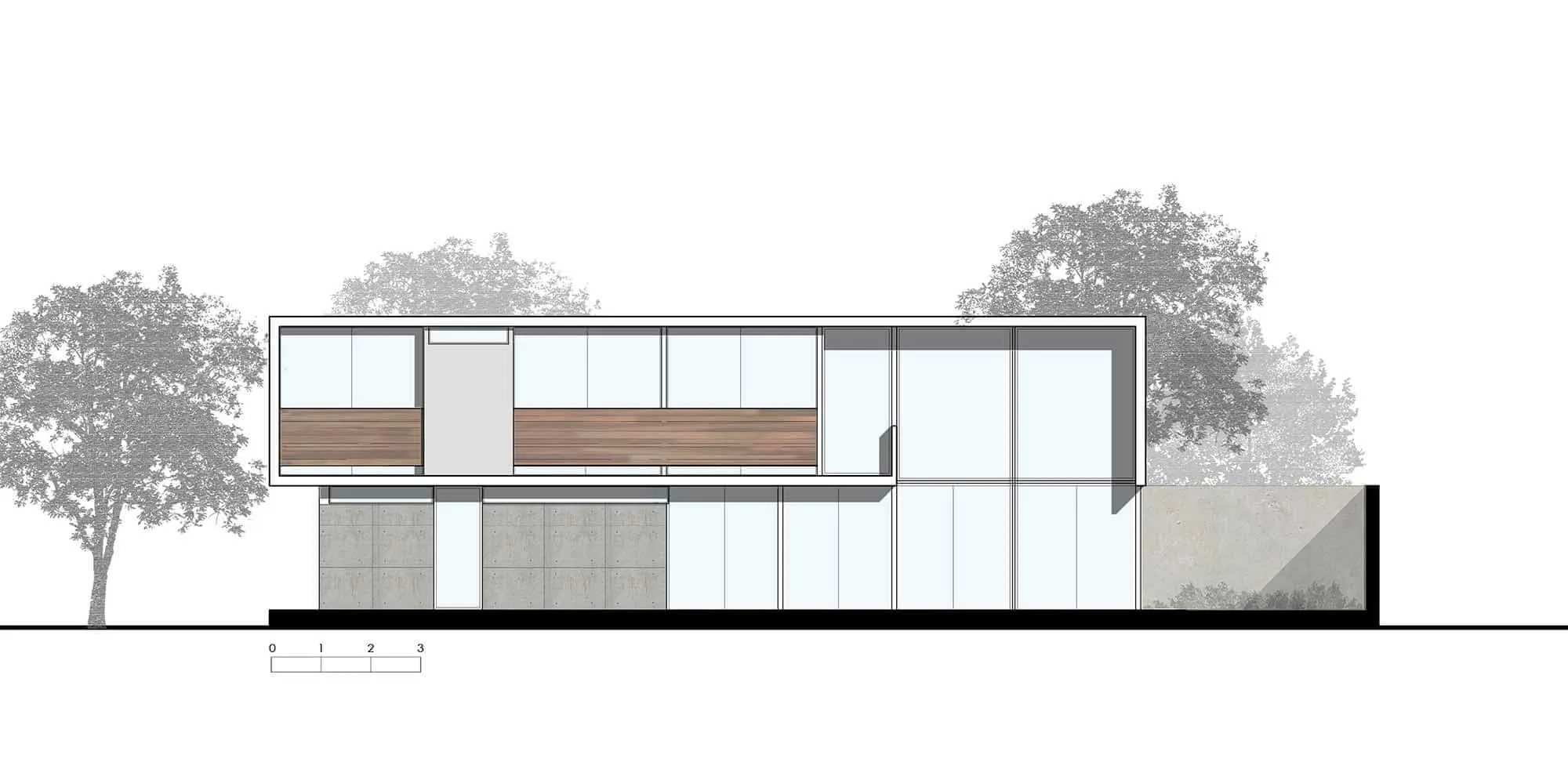 Vista 01 - Casa SV, Ciudad de Buenos Aires, Argentina.