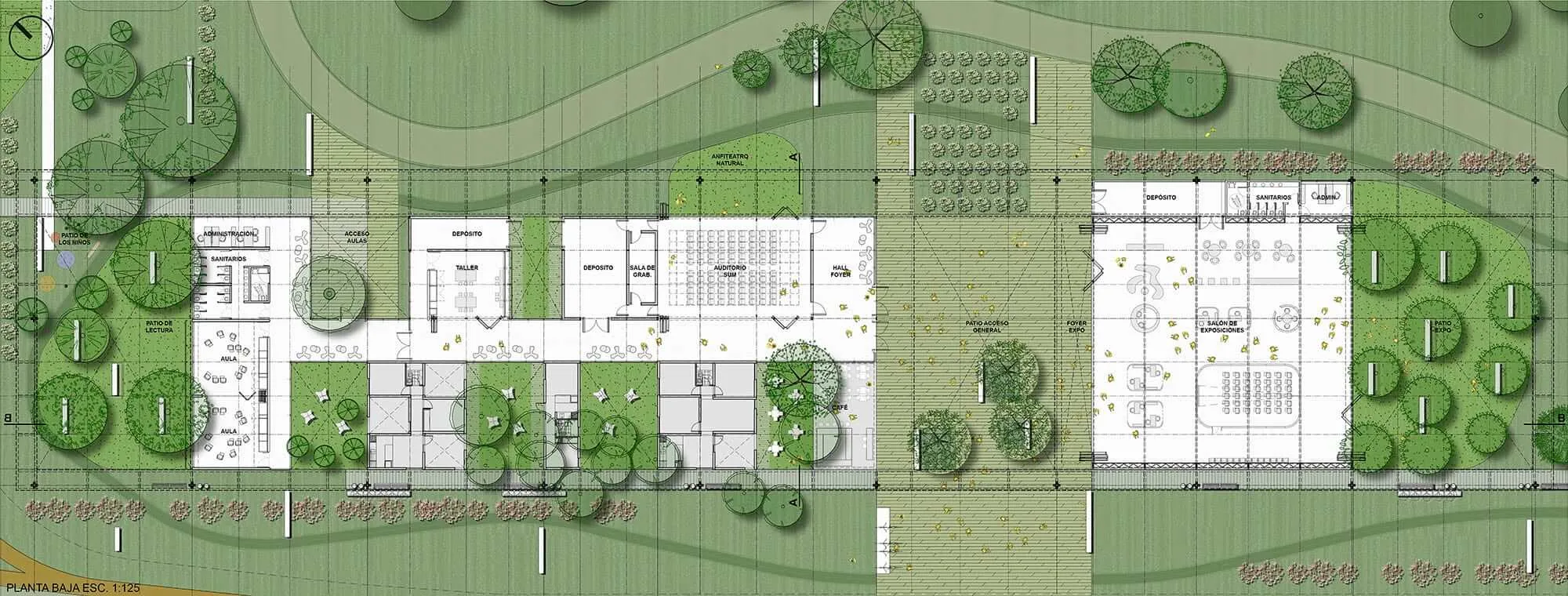 Planta del proyecto - Polo Tecnológico Acindar